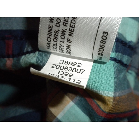 Duluth Shirt Mens XL Blue Plaid Relaxed Fit‎ Untucked BBQ Short Sleeve 38922 Dad - Picture 10 of 13